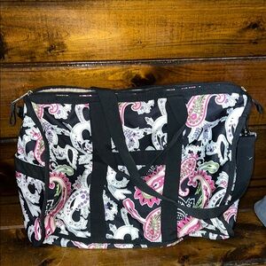 Tyler Rodan Paisley Print Women's Duffle Overnight Bag- OS